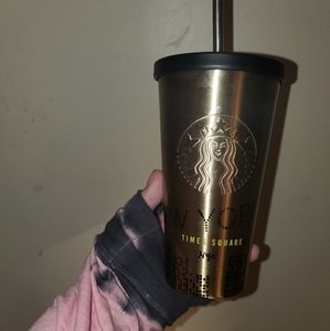 Starbucks 16oz metal NYC 2014 TUMBLER